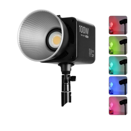 MM8518 High Power 500w RGBW Led Video Photo Studio Focus Light