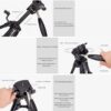 71ISJkfgEWL._SL1500_ Jmary KS355-HG60 Professional Tripod