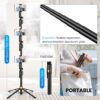 Q13 Selfie Stick Tripod Face Tracking Stabilizer With Buil-in Camera