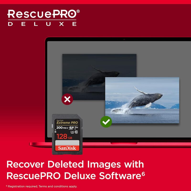 Sandisk SD card 128gb extreme pro