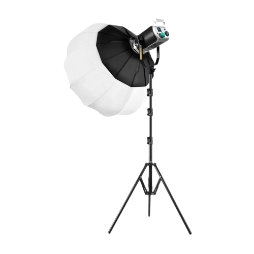 GVM_SD200D_Bi-Color_LED_Video_Spotlight_Kit_with_Lantern_Softbox-removebg-preview Plokama PK-600S Kit A Studio Light