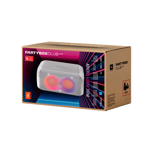JBL Party Box 120 5 JBL Party-Box Club 120 Wireless Portable Bluetooth Speaker + Microphone