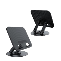 Jmary MK-85 heavy-duty, 360-degree rotating laptop and tablet stand.