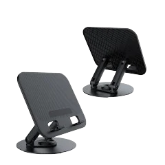 Jmary MK-85 heavy-duty, 360-degree rotating laptop and tablet stand.