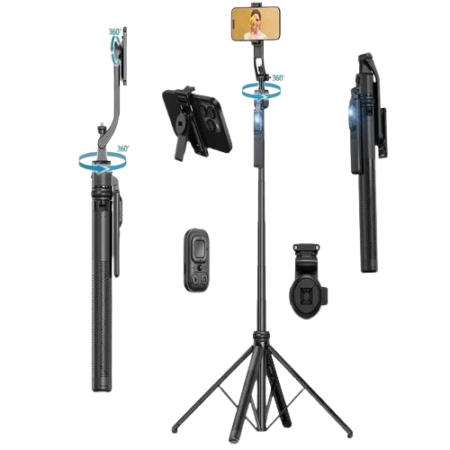 1-removebg-preview Auto Face Tracking Tripod with 360 Rotation Stand, 70.9"Ai Motion Tracking A7
