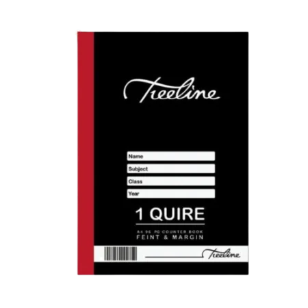 Merit/Captain A4 Plain Notebook Counter Book – 48 Pages (1 Quire), Softcover