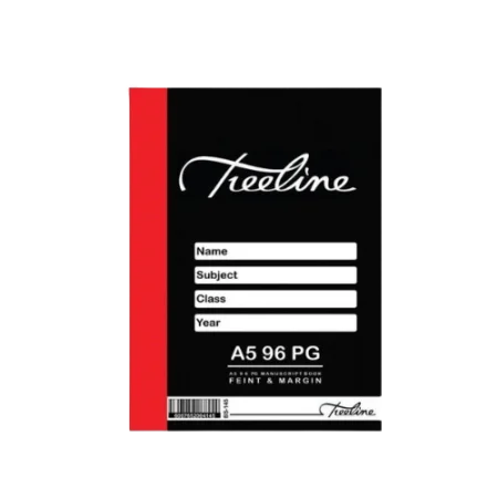 Merit A5 Counter Book – 96 Page Plain Notebook (1 Quire)