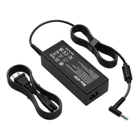 45W Laptop Charger for HP 15 Series, Blue Tip