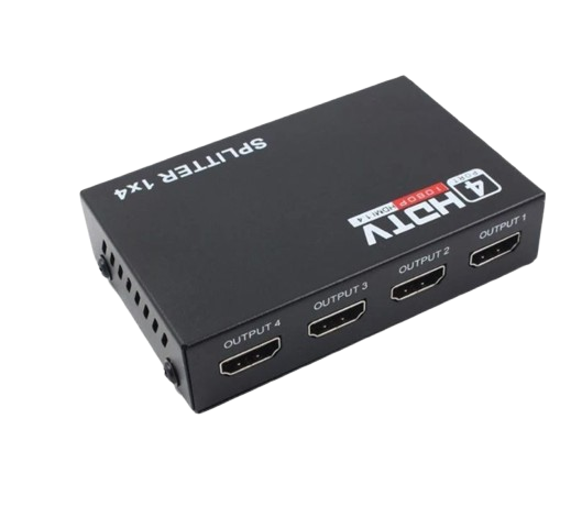 4way-removebg-preview HDMI Splitter 1x4 - 1080P Full HD 4-Port HDMI Adapter with 3D Support