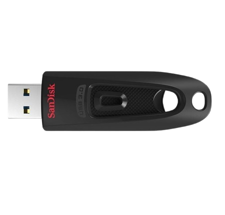 SANDISK 512GB Ultra USB 3.0 Flash Drive, Black