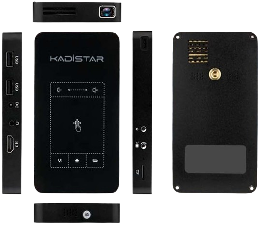 CRONY Kadistar D05-E Digital Projector Mini Media Projector Wall Projector