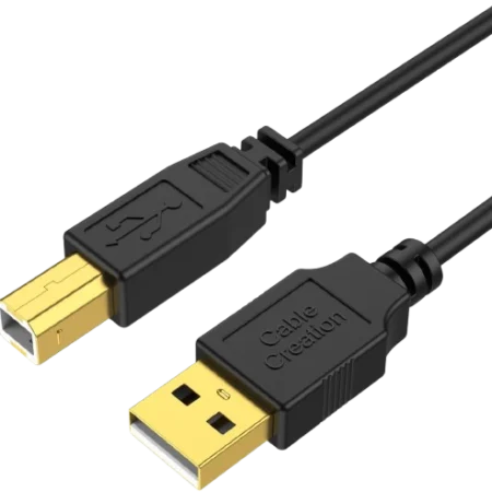 10Ft USB Printer Cable USB 2.0