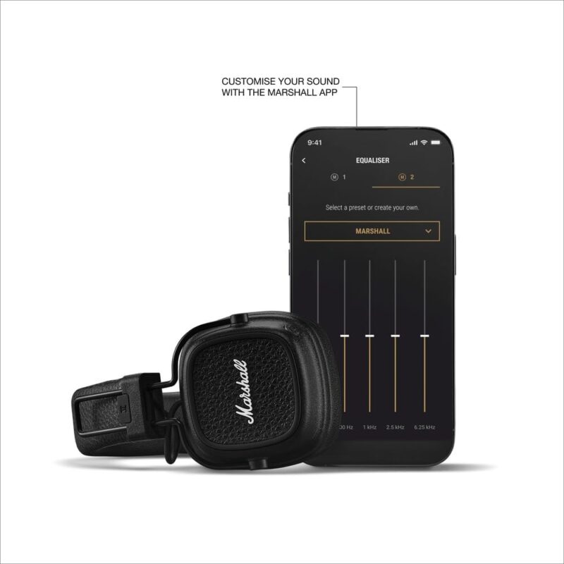 51yAp4eIqTL._AC_SL1000_ Marshall Major V On-Ear Wireless Bluetooth Headphones