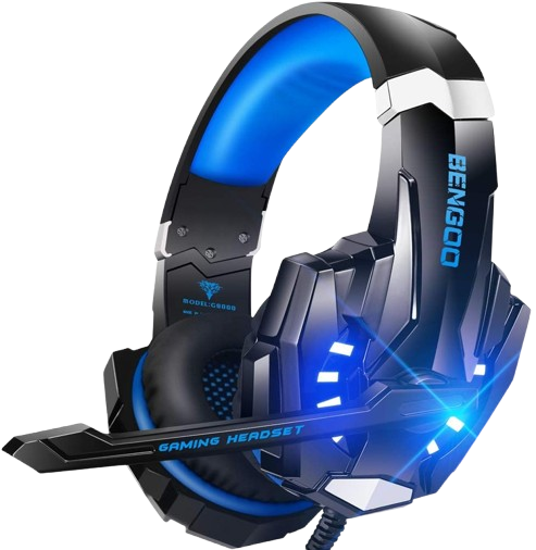 BENGOO G9000 Stereo Gaming Headset for PS4 PC Xbox One PS5 Controller