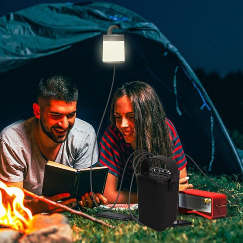 100W 60000mAh Power Bank Mobile Charging Station Energy Storage Emergency Power Supply YT2430