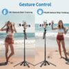 BKN ES-B181K 1.8Meter Tripod Stand Long Stick AI Auto Follow-Up Face Tracking