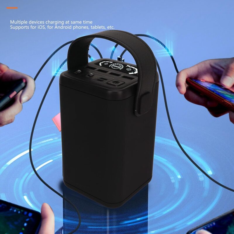 100W 60000mAh Power Bank Mobile Charging Station Energy Storage Emergency Power Supply YT2430