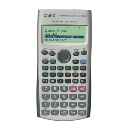 Casio FC-100V Financial Calculator – Business & Accounting