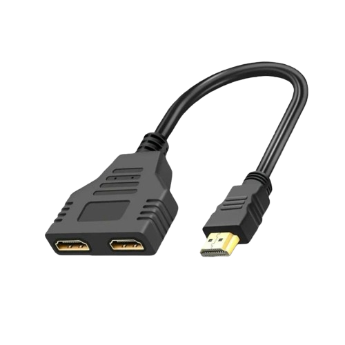 HDMI Splitter 1 In 2 Out 1080P Compatible with LCD TV Box PS3