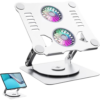 Laptop_Stand_V4.1_with_dual_cooling_Fan-removebg-preview Ergonomic 360° Rotating Laptop Stand Aluminum Alloy with Dual Fan Cooling