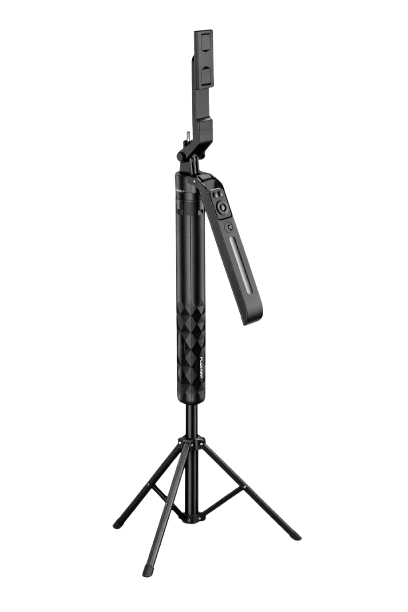 Plokama Auto A7 Pro AI Face Tracking 360° Rotate Tripod With LED Fill Light