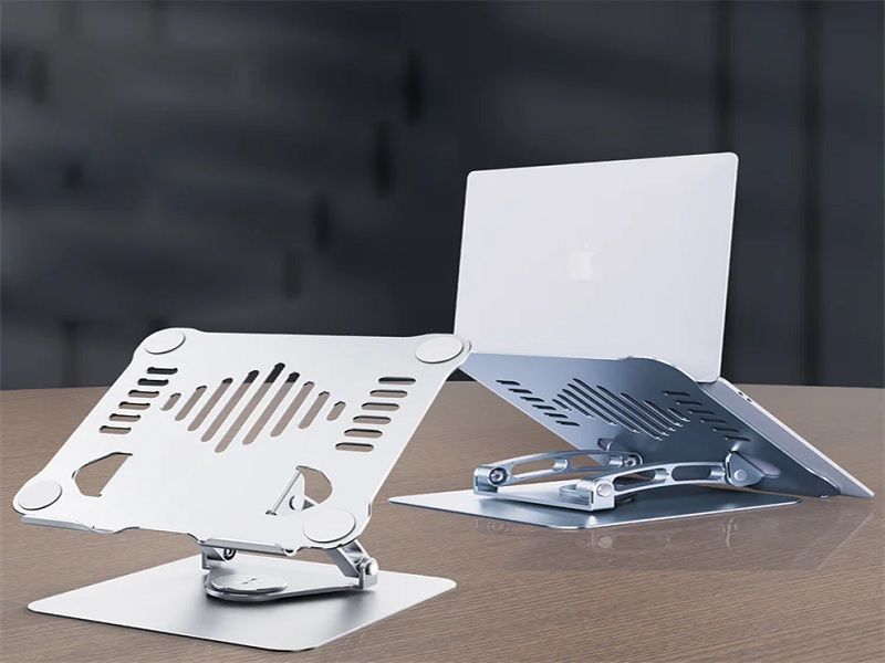 Portable Laptop Stand (V3.1) 360 Rotating-SILVER 1 Portable Laptop Stand (V3.1) 360 Rotating-SILVER