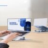 Portable Laptop Stand (V3.1) 360 Rotating-SILVER 3 Portable Laptop Stand (V3.1) 360 Rotating-SILVER