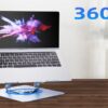 Portable Laptop Stand (V3.1) 360 Rotating-SILVER 5 Portable Laptop Stand (V3.1) 360 Rotating-SILVER