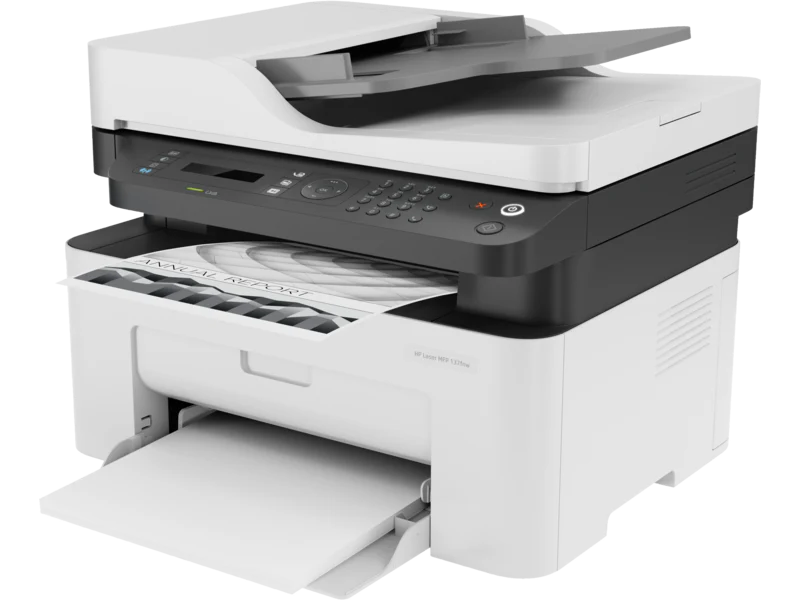 LaserJet MFP 137FNW 4n1 Mono Laser Printer