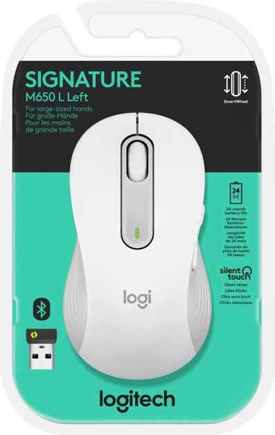 LOGITECH M650 SIGNATURE egonomic BLUETOOTH & WIRELESS MOUSE. $45 - Scinex Technologies Harare Zimbabwe