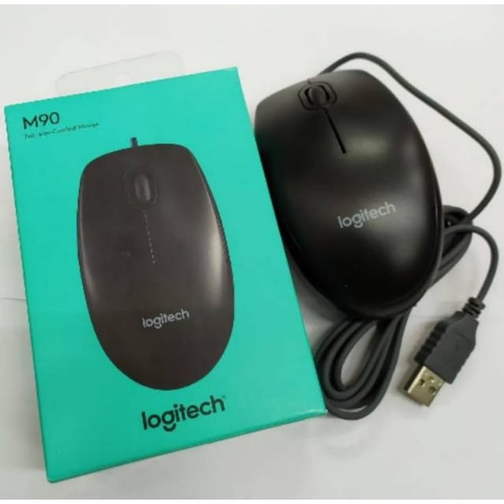 LOGITECH MOUSE USB M90 Original Wired Mouse - Scinex Technologies Harare Zimbabwe
