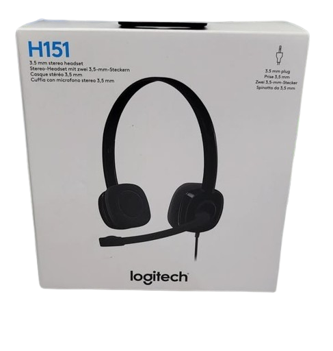 Logitech H151 Stereo Headset – 3.5mm Jack with In-Line Controls Harare - Scinex Technologies Harare Zimbabwe