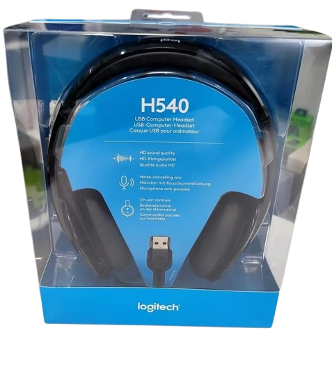 Logitech H540 USB Computer Headset Rich Sound with On-Ear Controls Harare - Scinex Technologies Harare Zimbabwe