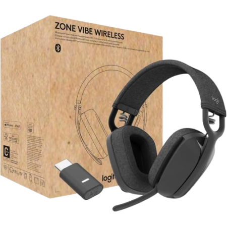 Logitech Zone Vibe 100 Wireless Headphones Bluetooth with Noise-Cancelling Mic Harare Logitech Zone Vibe 100 Wireless Headphones Bluetooth with Noise-Cancelling Mic Harare - Scinex Technologies Harare Zimbabwe