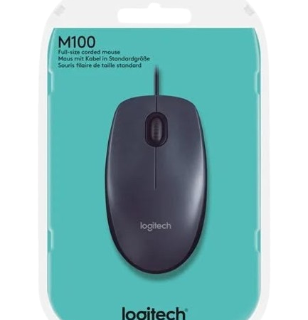 Logitech_Computers__Laptops___Parts___Logitech_M100_Wired_Optical_Mouse_-_Black___Color__Black___Size__Os-Harare Zimbabwe - Scinex Technologies Harare Zimbabwe