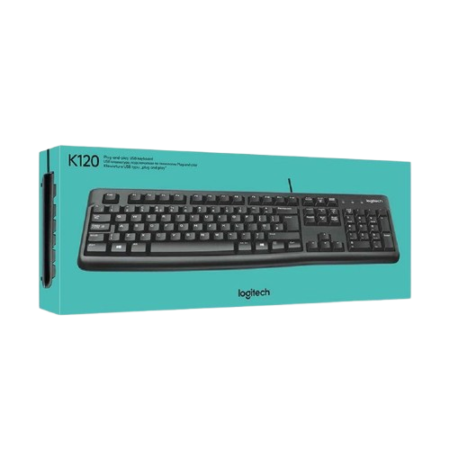 Logitech_K120_Usb_Keyboard_With_Bangla_Black-Harare Zimbabwe - Scinex Technologies Harare Zimbabwe
