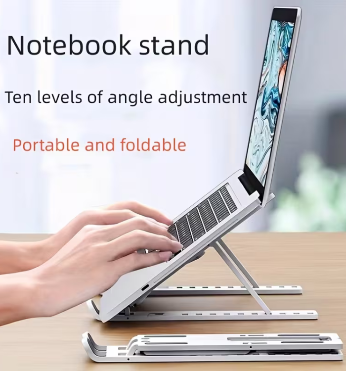 Adjustable Laptop Stand - Foldable Ergonomic Stand for Laptops & Tablets 3